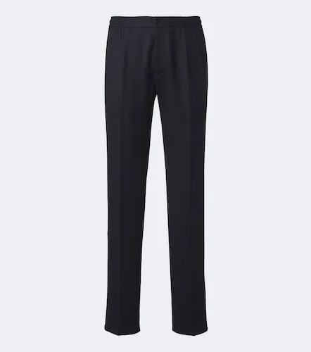 Pantalon droit en laine vierge - Rubinacci - Modalova