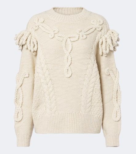Pull Katria en laine mélangée à franges - Marant Etoile - Modalova