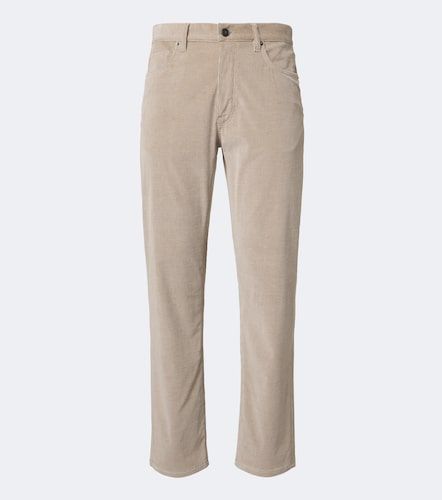 Pantalon droit Roccia en coton et cachemire - Zegna - Modalova