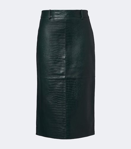 Jupe crayon Taney en cuir - The Frankie Shop - Modalova