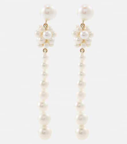 Boucles d'oreilles Colonna Perle en or 14 ct et perles - Sophie Bille Brahe - Modalova