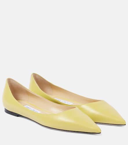 Jimmy Choo Ballerines Love en cuir - Jimmy Choo - Modalova