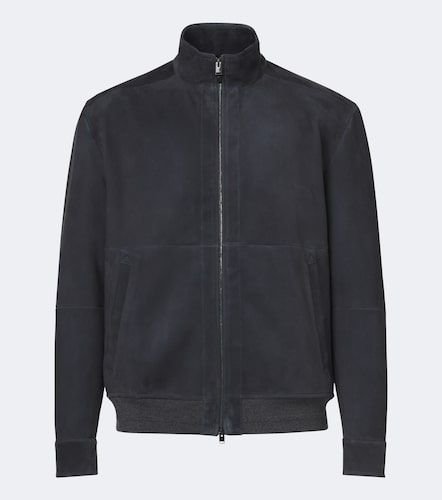 Canali Veste bomber en daim - Canali - Modalova