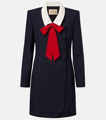 Robe en Crêpe Couture à nœud - Valentino Garavani - Modalova