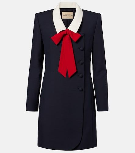 Robe en Crêpe Couture à nœud - Valentino Garavani - Modalova