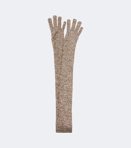 Brunello Cucinelli Gants à sequins - Brunello Cucinelli - Modalova
