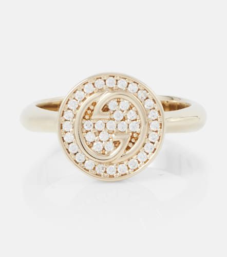 Bague Blondie à cristaux - Gucci - Modalova