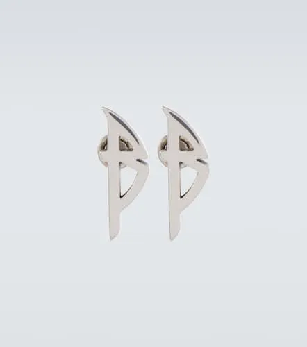 Boucles d’oreilles Typo à logo - Balenciaga - Modalova