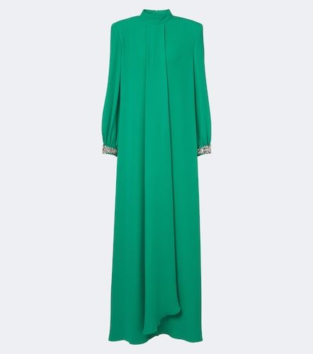 Robe longue Cady Couture en soie à cristaux - Valentino Garavani - Modalova