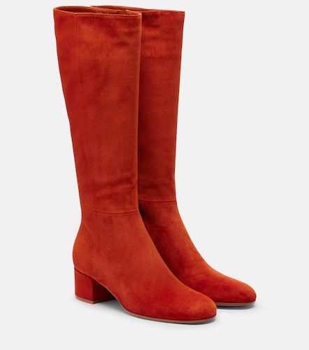 Bottes Joelle en daim - Gianvito Rossi - Modalova