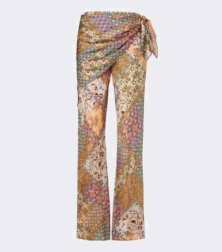 Pantalon ample Fairlight en soie habotai - Zimmermann - Modalova