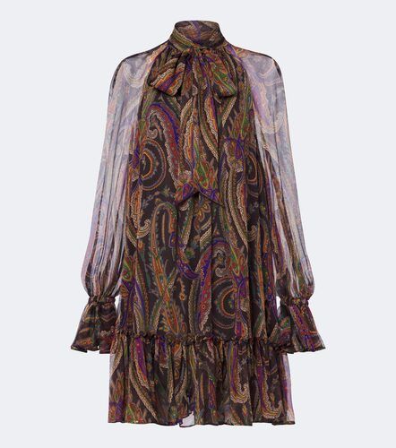 Robe en soie à motif cachemire - Etro - Modalova