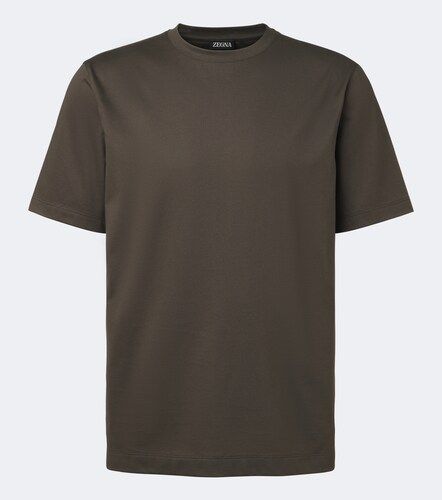 Zegna T-shirt en coton - Zegna - Modalova