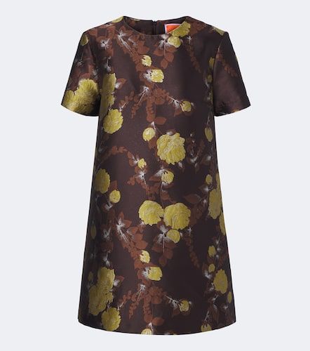 Robe Devon en jacquard à fleurs - La DoubleJ - Modalova