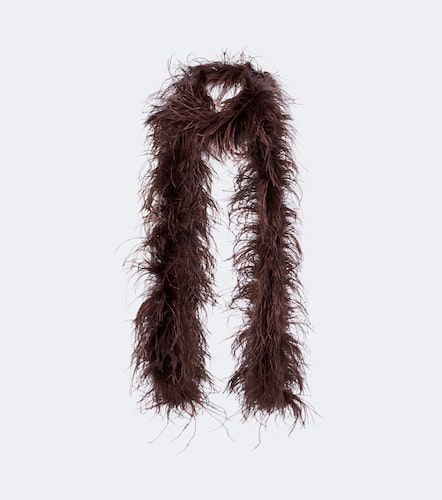 Écharpe Ilkyaz en plumes - The New Arrivals Ilkyaz Ozel - Modalova