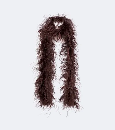 Écharpe Ilkyaz en plumes - The New Arrivals Ilkyaz Ozel - Modalova