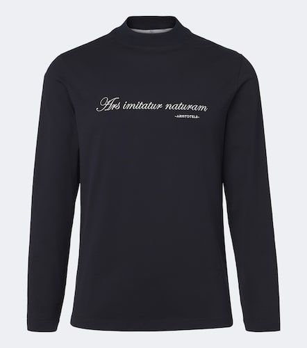 T-shirt en coton à imprimé - Brunello Cucinelli - Modalova