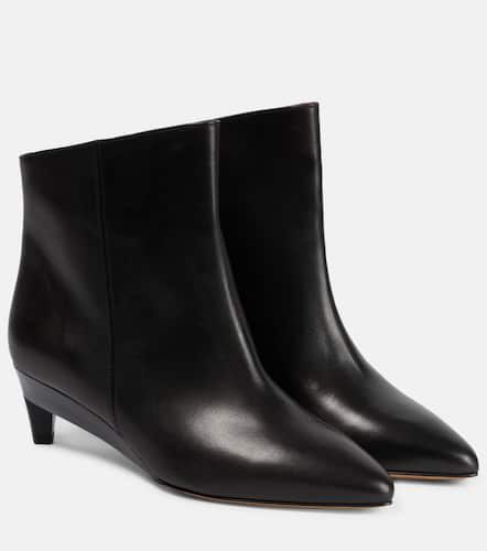 Bottines santiags Deyan en cuir - Isabel Marant - Modalova