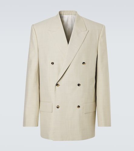 Veste de costume en laine et coton - Bottega Veneta - Modalova