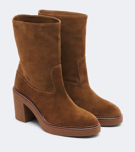 Aquazzura Bottines Valley en daim - Aquazzura - Modalova