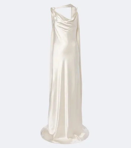 Robe longue de mariée Aiden en soie - Danielle Frankel - Modalova