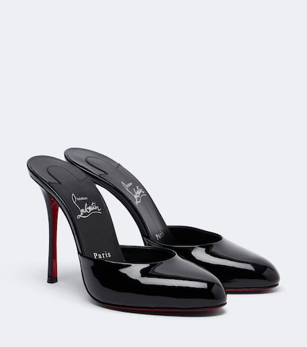 Mules Dolly en cuir verni - Christian Louboutin - Modalova