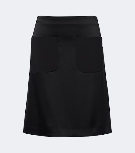 Courrèges Jupe crayon en satin - Courreges - Modalova