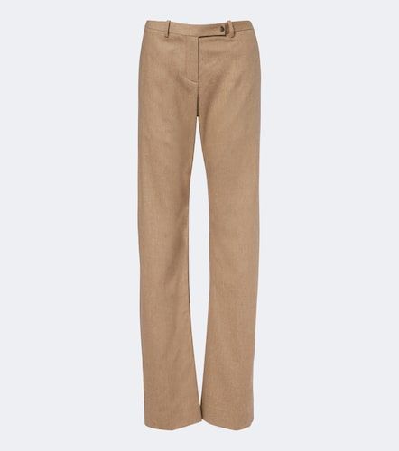 Pantalon droit Hunter en laine mélangée - Khaite - Modalova