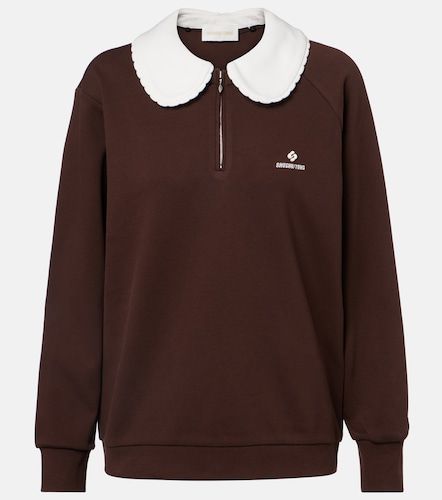 Sweat-shirt en coton mélangé à logo - Shushu/Tong - Modalova