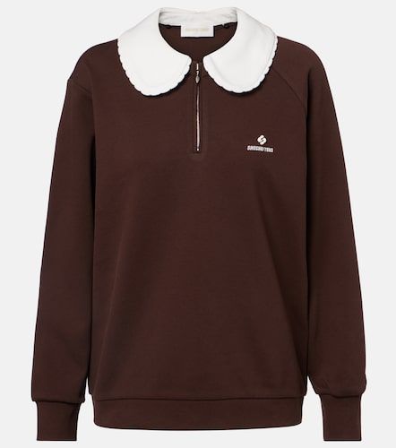 Sweat-shirt en coton mélangé à logo - Shushu/Tong - Modalova