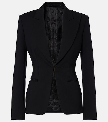 Gucci Blazer en laine mélangée - Gucci - Modalova