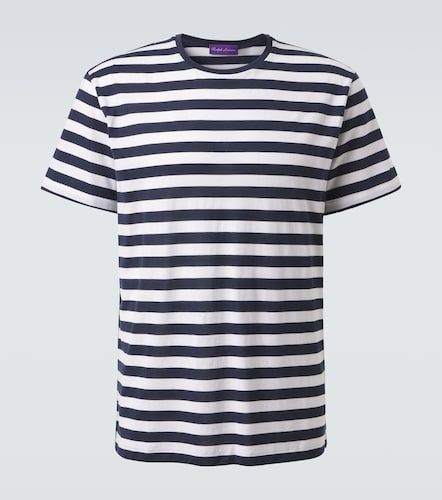 T-shirt rayé en coton - Ralph Lauren Purple Label - Modalova