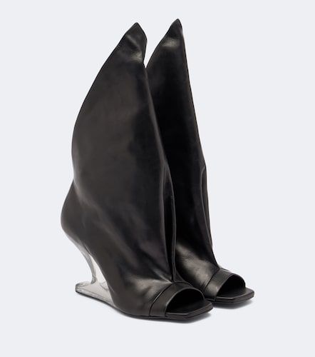 Bottes Cantilever en cuir - Rick Owens - Modalova