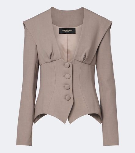 Veste à boutonnage simple - Georges Hobeika - Modalova