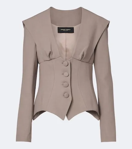 Veste à boutonnage simple - Georges Hobeika - Modalova