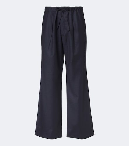Stòffa Pantalon ample en laine et cachemire - Stoffa - Modalova