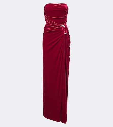 Robe longue bustier Emma en velours - Simkhai - Modalova