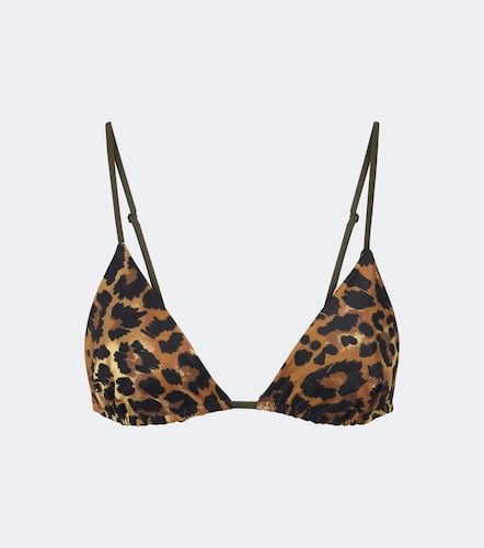 Haut de bikini à motif léopard - Johanna Ortiz - Modalova