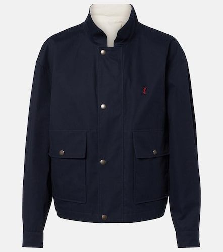 Blouson réversible en coton - Saint Laurent - Modalova