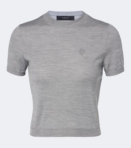Gucci Pull en laine et soie - Gucci - Modalova