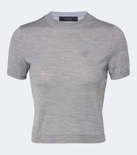 Gucci Pull en laine et soie - Gucci - Modalova