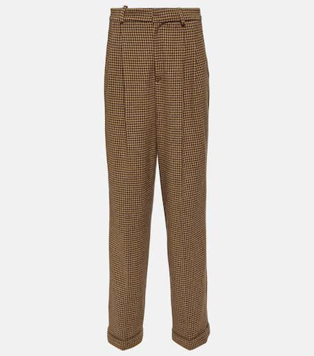 Pantalon ample en tweed à motif pied-de-poule - Polo Ralph Lauren - Modalova