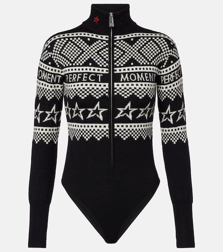 Body Holiday en laine à motif intarsia - Perfect Moment - Modalova