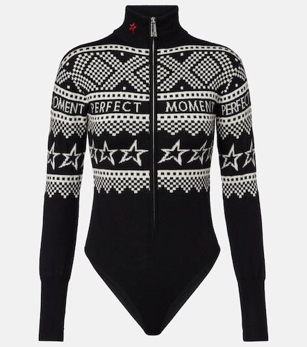 Body Holiday en laine à motif intarsia - Perfect Moment - Modalova