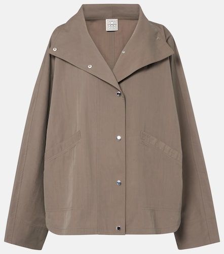 Veste oversize en coton mélangé - Toteme - Modalova