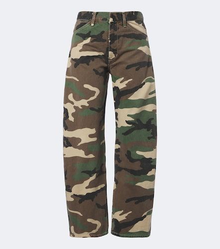 Jean barrel Tribeca à imprimé camouflage - Nili Lotan - Modalova