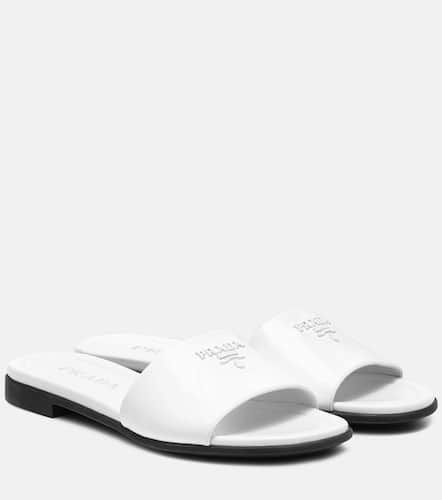 Prada Mules en cuir verni - Prada - Modalova