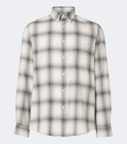 Chemise en coton à carreaux - Sunspel - Modalova