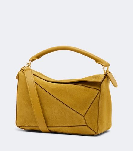 Sac à main Featherlight Puzzle Small en daim - Loewe - Modalova