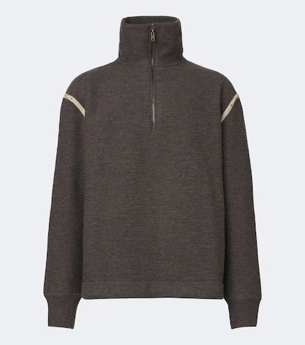 Pull zippé en laine - Maison Margiela - Modalova